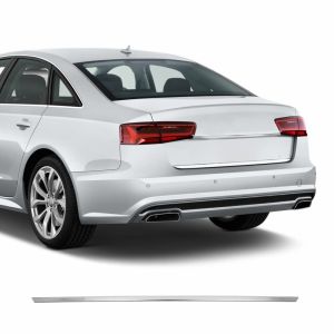 Audi A6 Krom Bagaj Alt Çıta 2018 Ve Üzeri Paslanmaz Çelik
