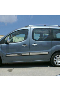 Citroen Berlingo Krom Yan Kapı Çıtası 2008 Üzeri Paslanmaz Çelik