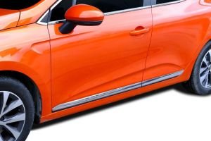 OMSA Renault Clio 5 Krom Yan Kapı Çıtası 4 Parça 2019-2022 Arası