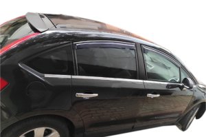 Citroen C4 HB Krom Cam Çıtası Tk 2005-2010 8Prç Paslanmaz Çelik