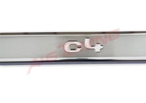 Citroen C4 Krom Kapı Eşiği Tk 2010-2020 4 Kapı Paslanmaz Çelik