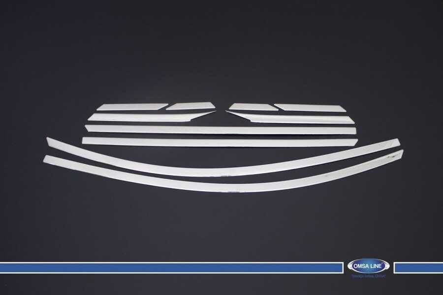 OMSA Hyundai Tucson Krom Cam Üst Çerçevesi 10 Parça 2015-2020 Arası