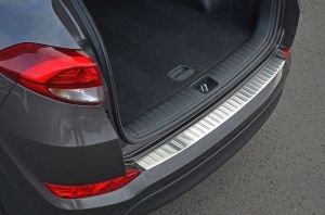 OMSA Hyundai Tucson Krom Arka Tampon Eşiği Taşlı 2015-2018 Arası