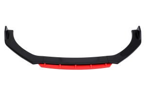 Universal Megane Ön Tampon Altı Lip ABS Plastik 4 Parça Kırmızı