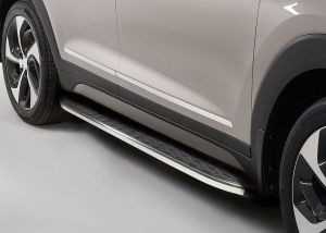 OMSA Mercedes GLE Blackline Yan Basamak Krom 2015 ve Sonrası