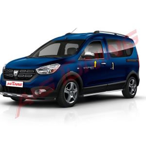 Dacia Dokker Krom Cam Çıtası Tk 2013 Üzeri 2Prç Paslanmaz Çelik