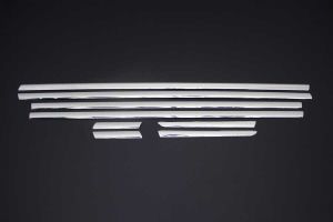 OMSA Fiat Linea Krom Cam Alt Çıtası 8 Parça 2007-2018 Arası