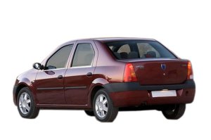 Dacia Logan Krom Cam Çıtası Tk 2005-2008 4Prç Paslanmaz Çelik