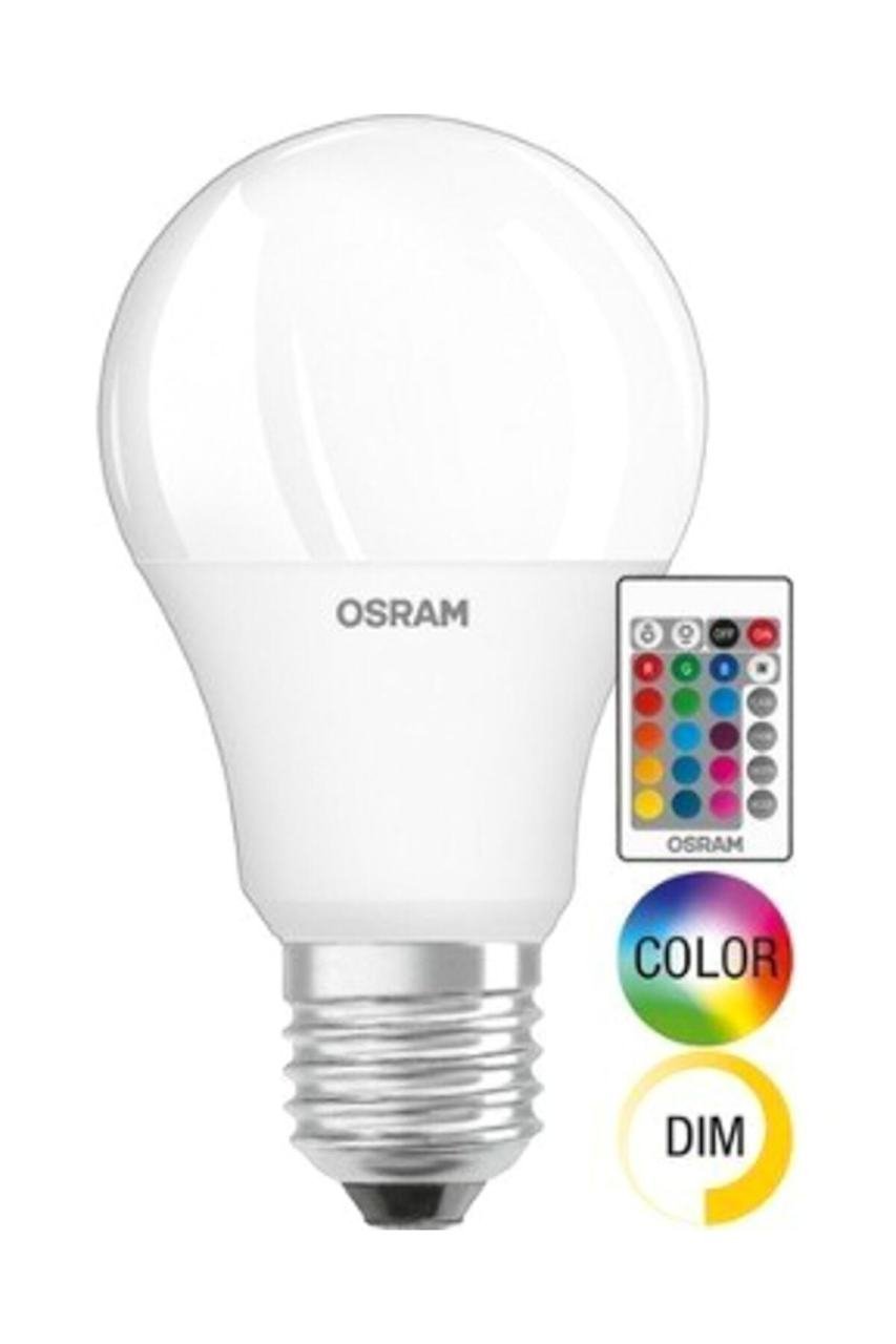 Osram Led Star Rgb 9w Dimmable E27 Duy Renk Değiştiren Uzaktan Kumandalı Led Ampul