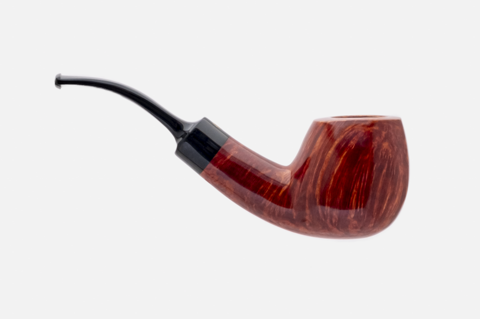 Winslow Crown 200 - Bent Billiard Pipo (9mm)