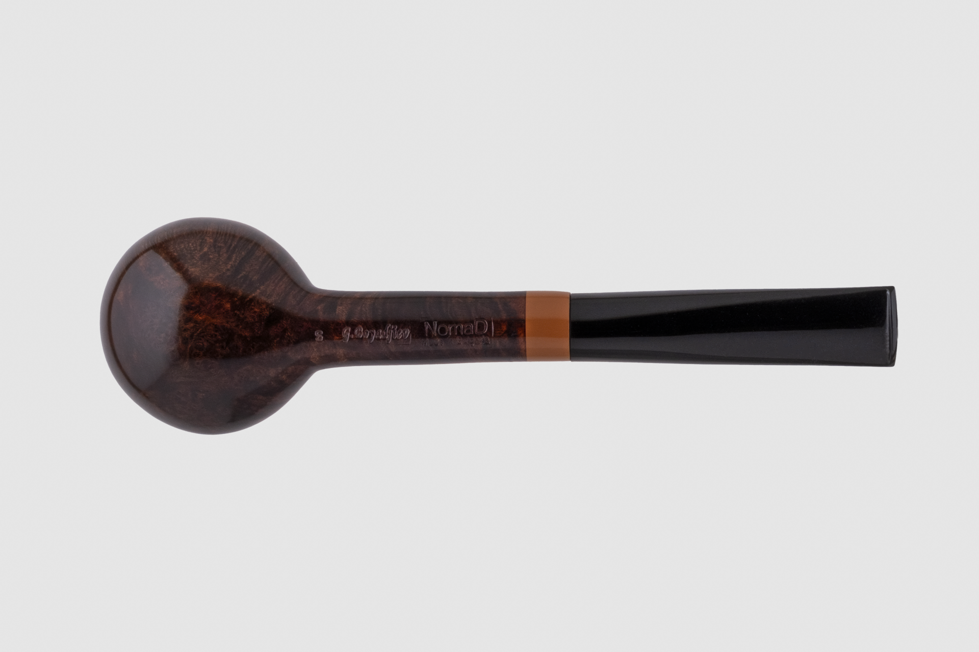 Nomad by Boyadjiev - Smooth Brandy Pipo (9mm)