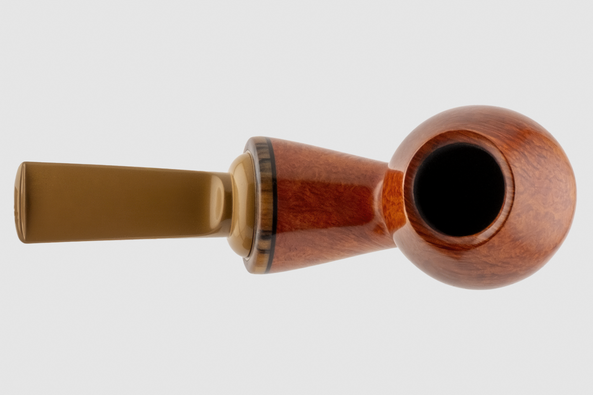 Kolyo Demirev - Smooth Reverse Calabash Brandy Pipo (Filtresiz)