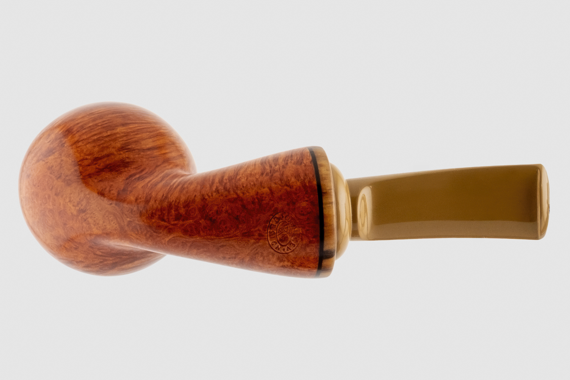 Kolyo Demirev - Smooth Reverse Calabash Brandy Pipo (Filtresiz)