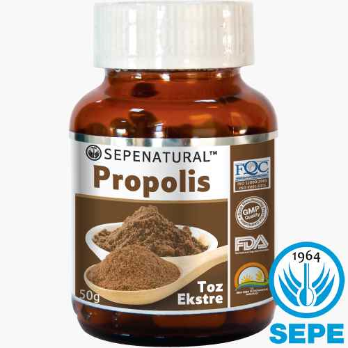 Toz Propolis Ekstresi 50 gr Propolis Extract Propolis Ekstrakt
