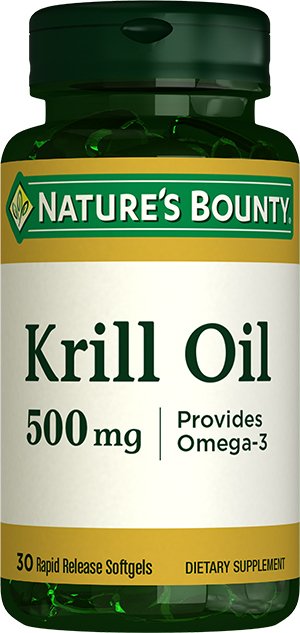 Nature'S Bounty Krill Oil 500 Mg 30 Soft Gel