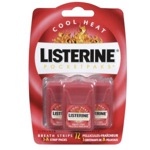 Listerine Cool Heat PocketPaks 3lü (72 Yaprak)