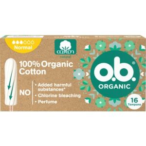 O.B. Organic Normal Tampon 16'lı
