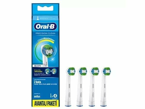 Oral-B Diş Fırçası Yedek Başlığı Precision Clean 4'lü