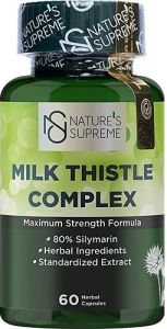 Nature's Supreme Milk Thistle Complex 60 Kapsül