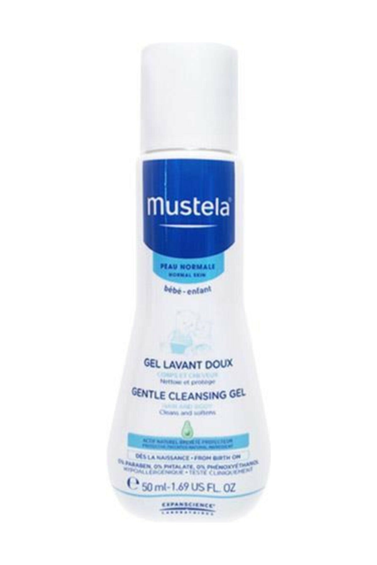 Mustela Gentle Cleansing Gel Hair And Body 50 ml
