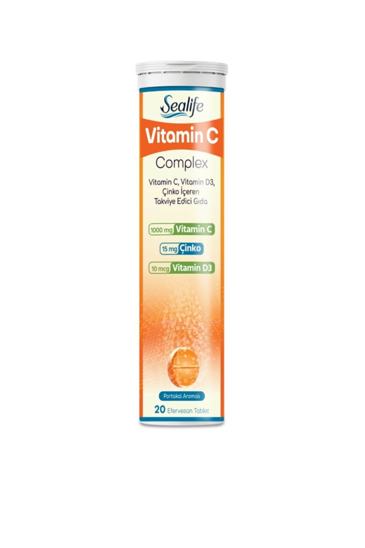 Sealife Vitamin C Complex 20 Efervesan Tablet