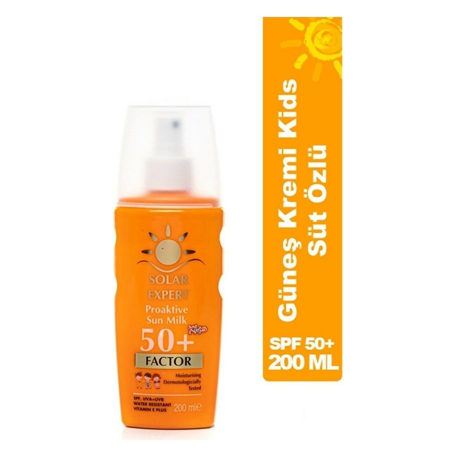 Solar Expert Kids Proactive Sun Milk SPF50+ 200 ml