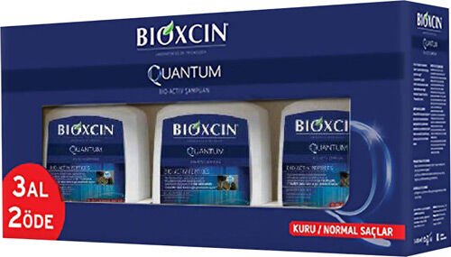 Bioxcin Quantum Kuru ve Normal Saçlar İçin Şampuan 300 ml - 3 Al 2 Öde