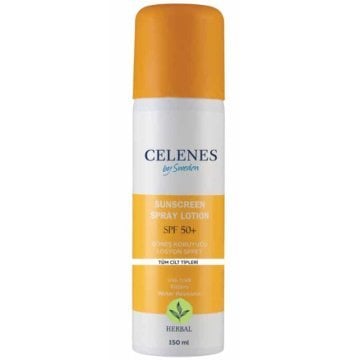 Celenes Herbal Güneş Koruyucu Sprey Losyon Spf 50+ 150ml