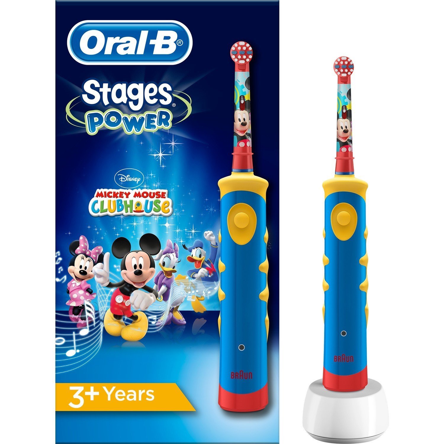 Oral-B Mickey 3 Yaş+ Şarjlı Çocuk Diş Fırçası