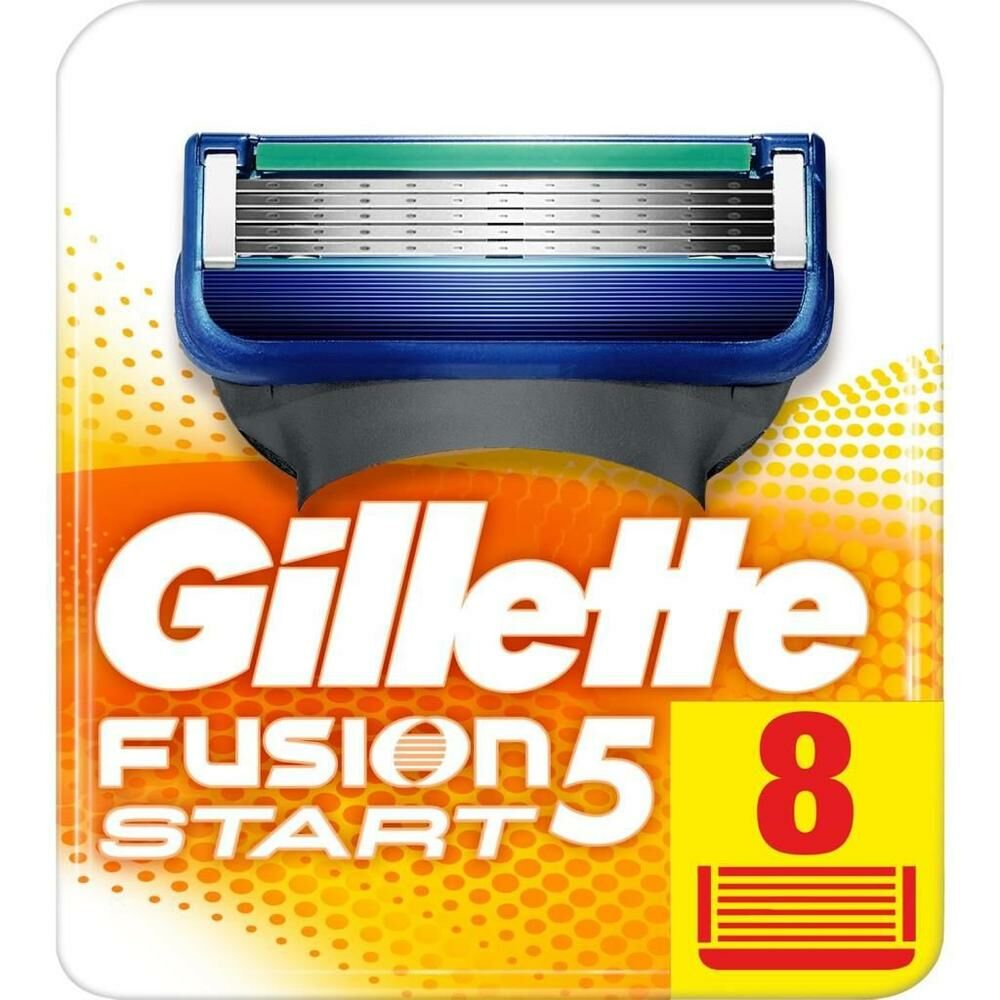 Gillette Fusion 5 Start Yedek Traş Bıçağı 8'li
