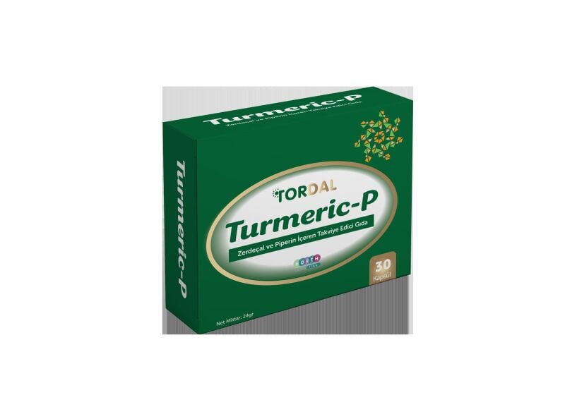 Tordal Turmerıc-P 30 Kapsul