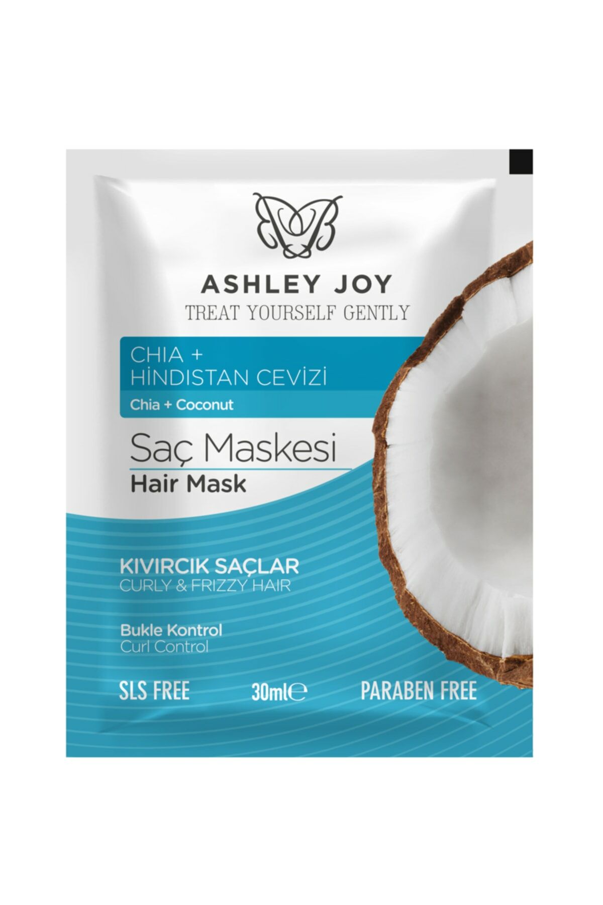 Ashley Joy Saç Maskesi Bukle Kontrol 30 ml