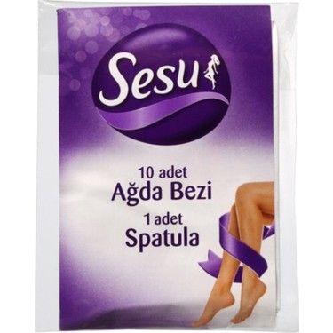 Sesu Ağda Bezi 10'lu - 24 Adet