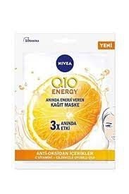 Nivea Visage Q10 Energy Kağıt Maske