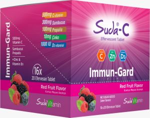 Suda C Immun Gard Red Fruıt 20 Efer Tb
