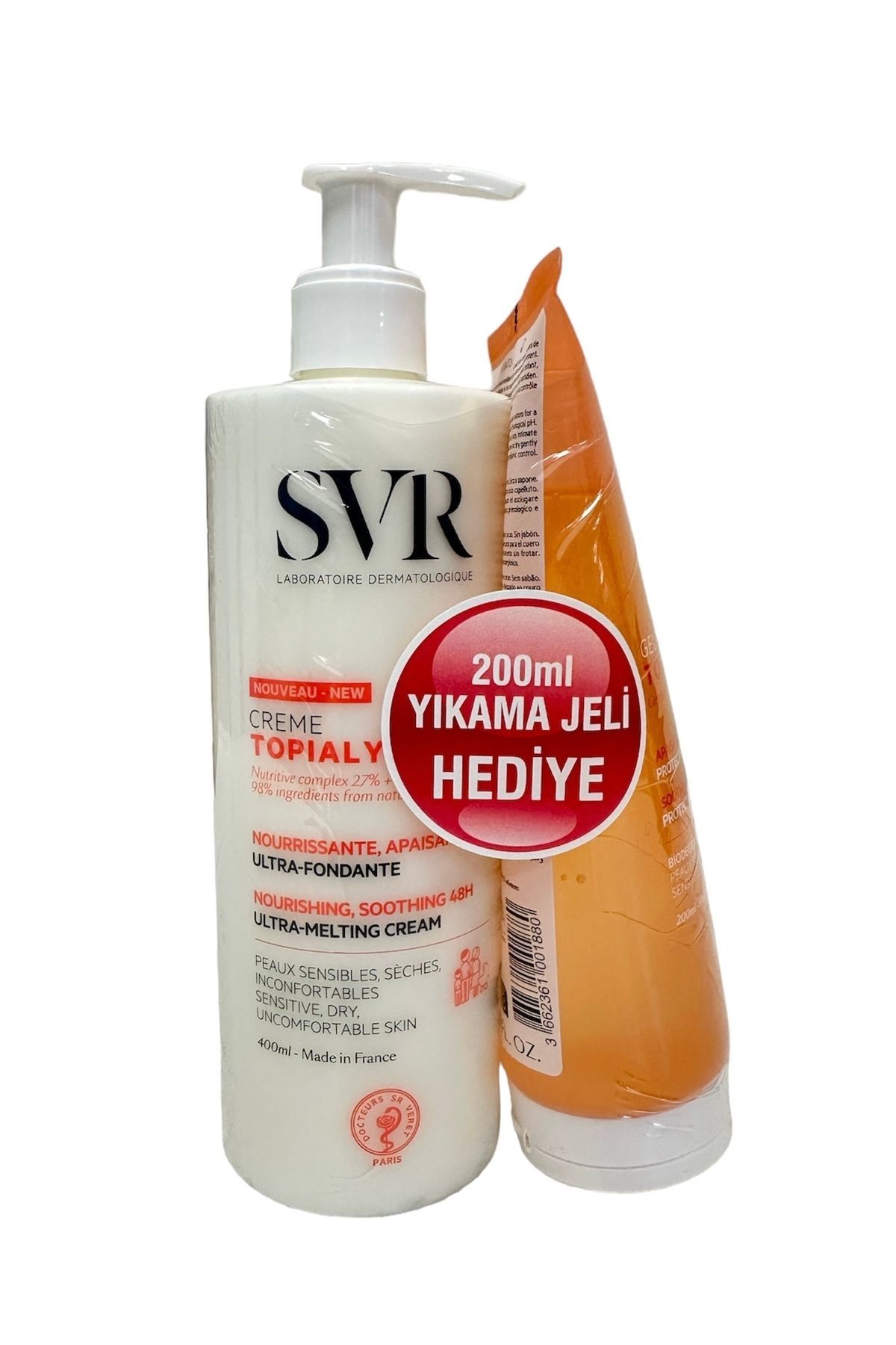 SVR Topialyse Creme 400 ml + Yıkama Jeli 200 ml Hediye