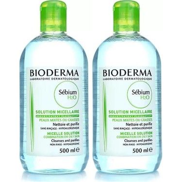 Bioderma Sebium H2O 500 ml - 2 Adet