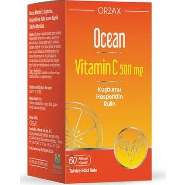 Ocean Vitamin C 500 mg 60 Tablet