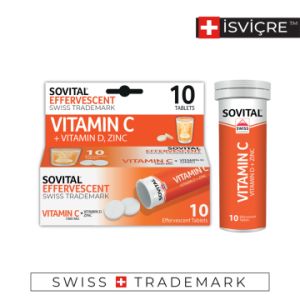 Sovital Vitamin C 1000mg 10 Efervesan Tablet