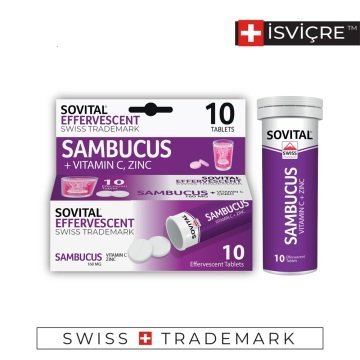 Sovital Sambucus 10 Efervesan Tablet