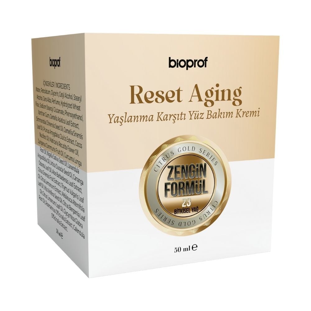 Bioprof Reset Aging Bitkisel Yaşlanma Karşıtı Yüz Bakım Kremi 50 ml