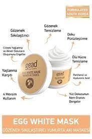 Egg White Mask Gözenek Sıkılaştırıcı Yumurta Akı Maskesi 100 gr