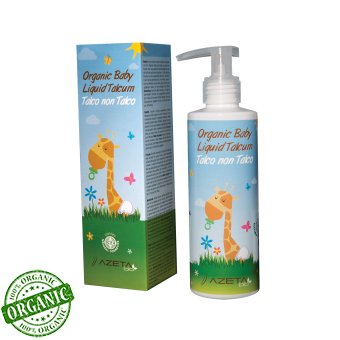 Azeta Organik Bebek Sıvı Talk Pudra 200ml