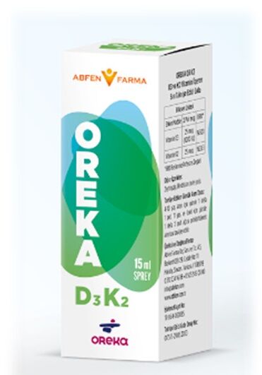 Oreka D3 K2 Sprey 15 Ml