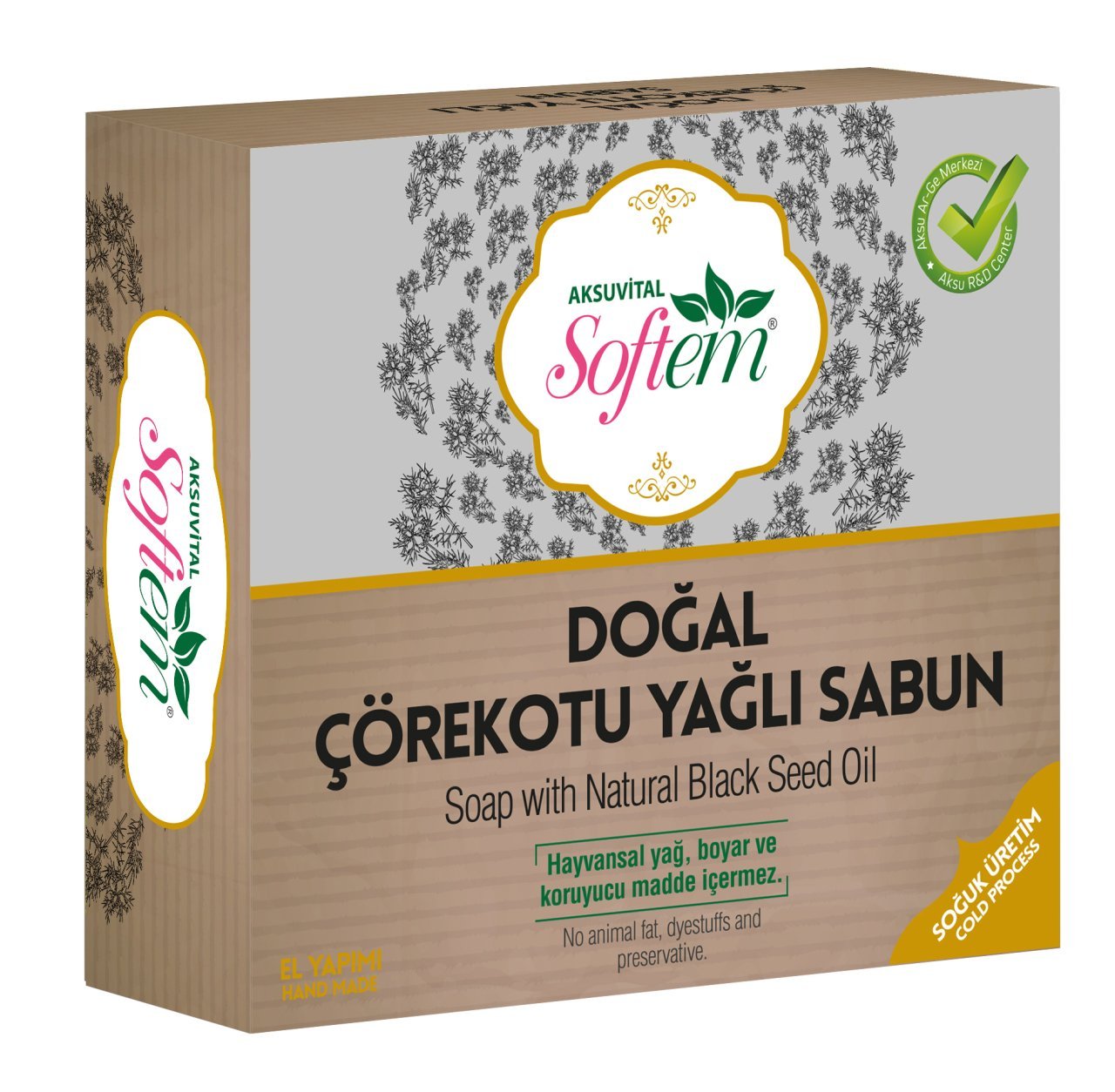 ÇÖREKOTU YAĞLI SABUN 130 GR