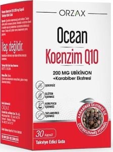 Ocean Koenzim Q10 200 mg 30 Kapsül