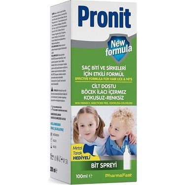 Pronit Bit Spreyi 100 ml + Metal Tarak Hediyeli