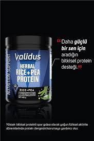 Validus Herbal Rice + Pea Bitkisel Protein 400 gr