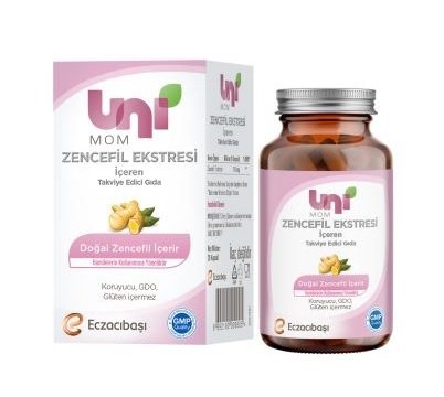 Uni Mom Zencefil 30 Kapsul