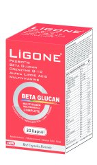 Ligone Multivitamin + Beta Glukan + Probiyotik 30 Kapsül